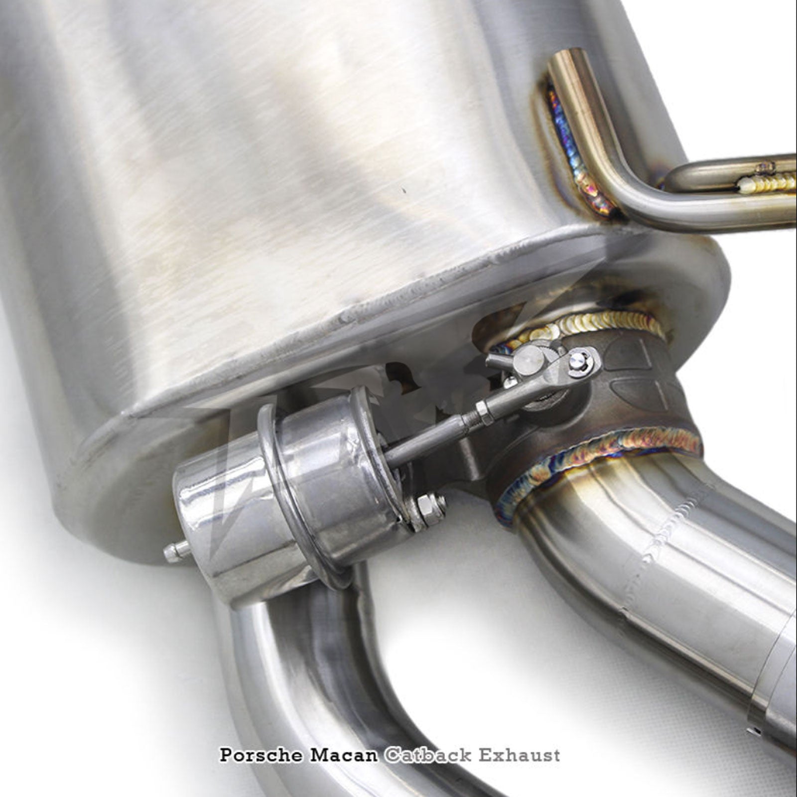 Stainless Valved Performance Catback Exhaust for Porsche Macan 2.0T - Bull Boost Performance