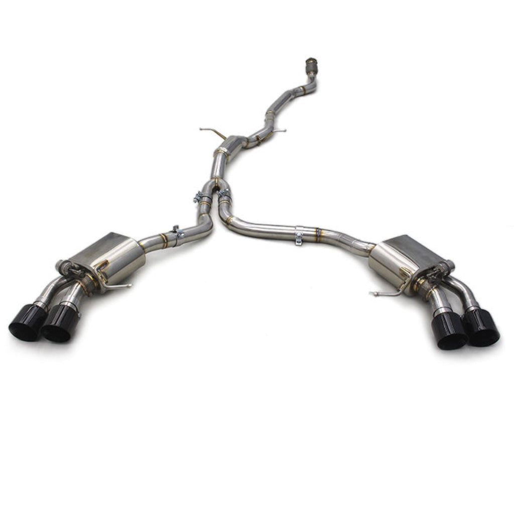 Stainless Valved Performance Catback Exhaust for Porsche Macan 2.0T - Bull Boost Performance