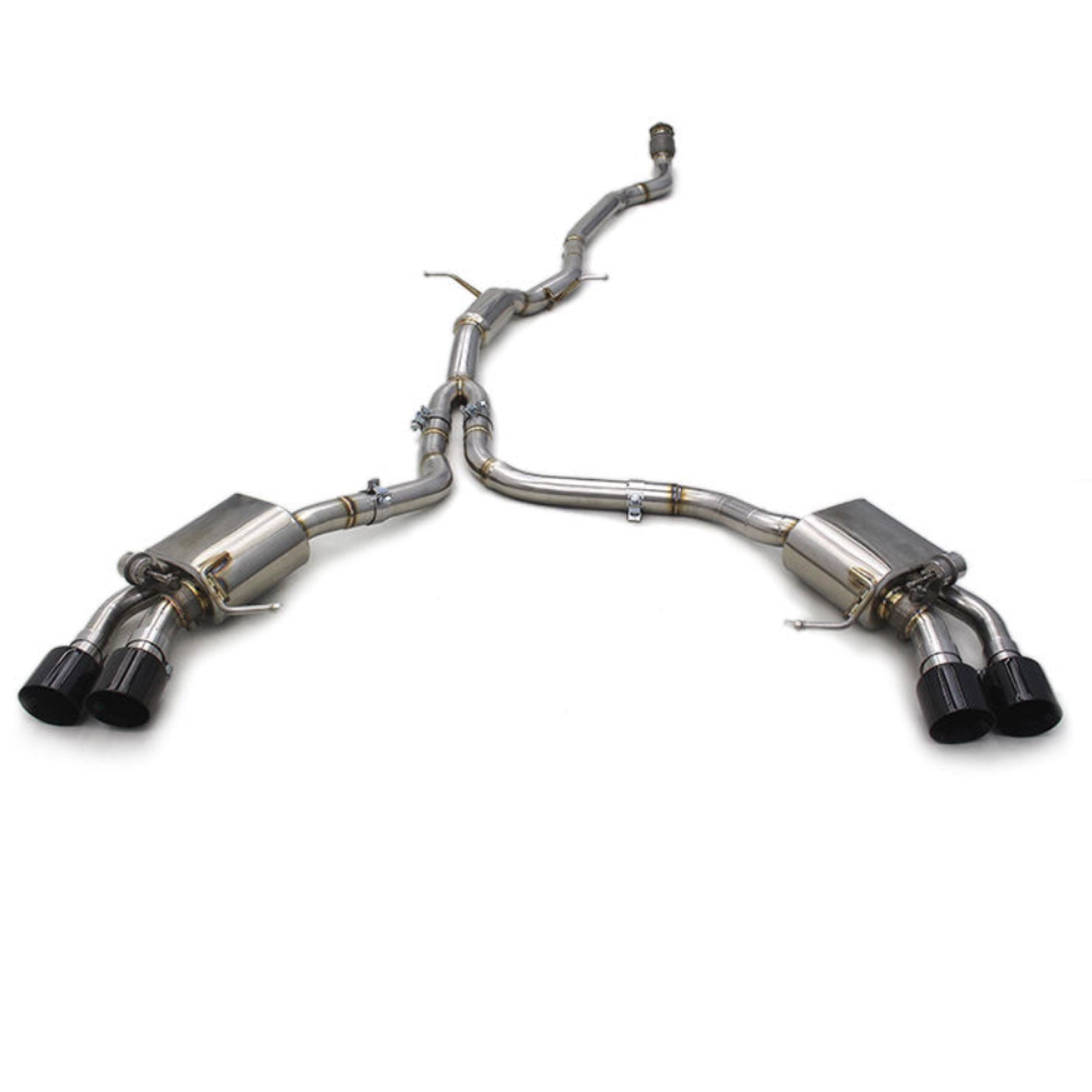Stainless Valved Performance Catback Exhaust for Porsche Macan 2.0T - Bull Boost Performance
