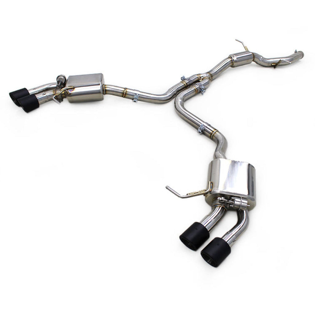 Stainless Valved Performance Catback Exhaust for Porsche Macan 2.0T - Bull Boost Performance