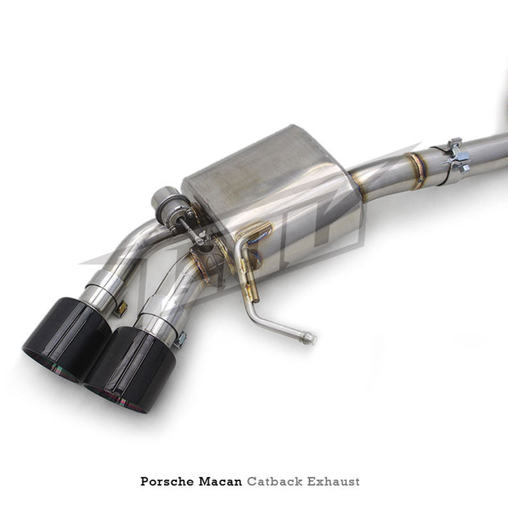 Stainless Valved Performance Catback Exhaust for Porsche Macan 2.0T - Bull Boost Performance