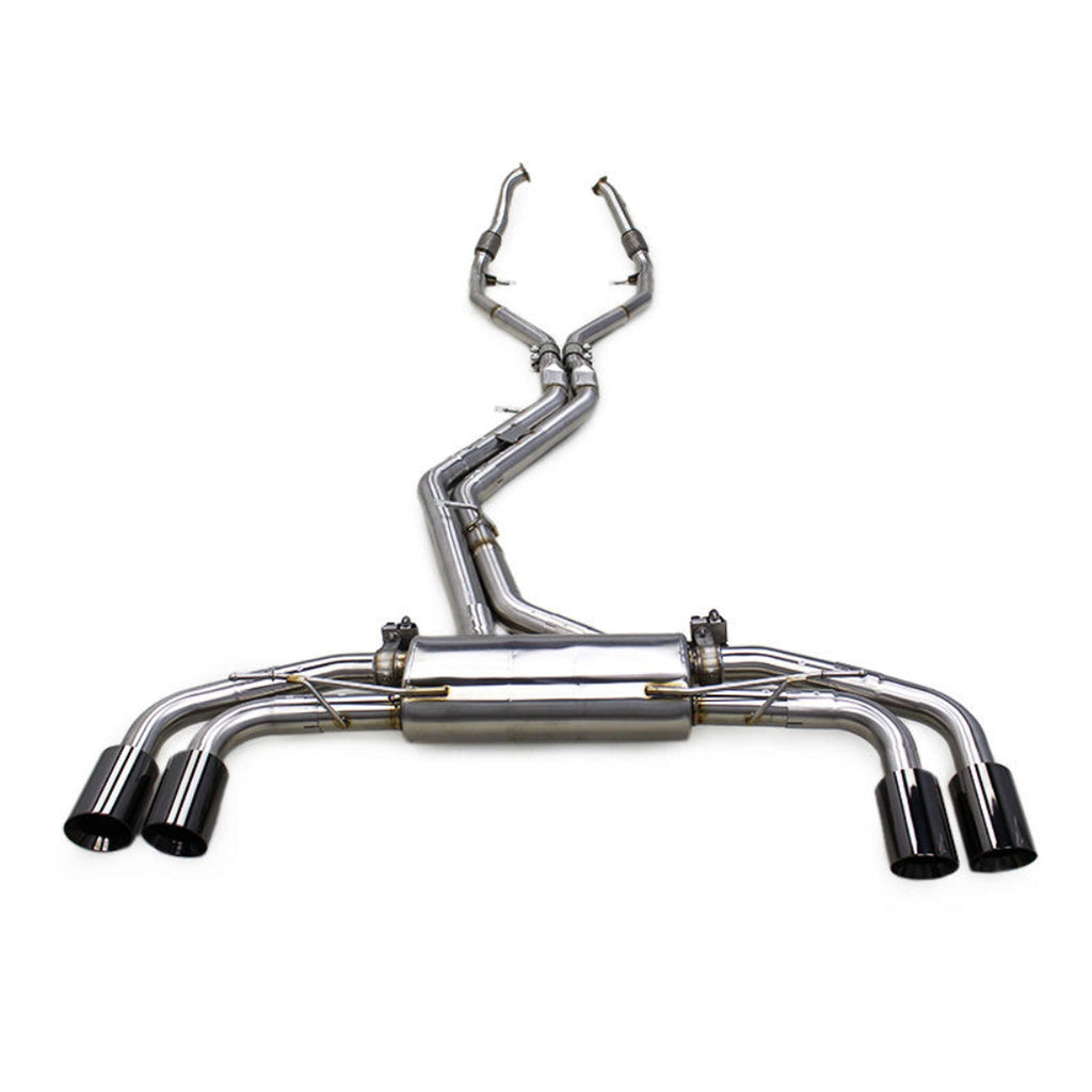 Stainless Steel Valved Catback Exhaust System for Audi SQ5 8R FY 3.0T - Bull Boost Performance