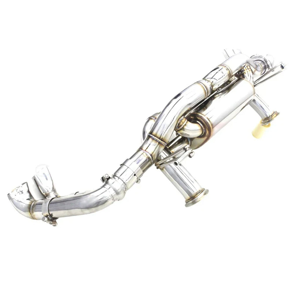 Stainless True F1 Valved Exhaust System for Audi R8 V8 V10 4.2 5.2 2017–23 Type 4S - Bull Boost Performance