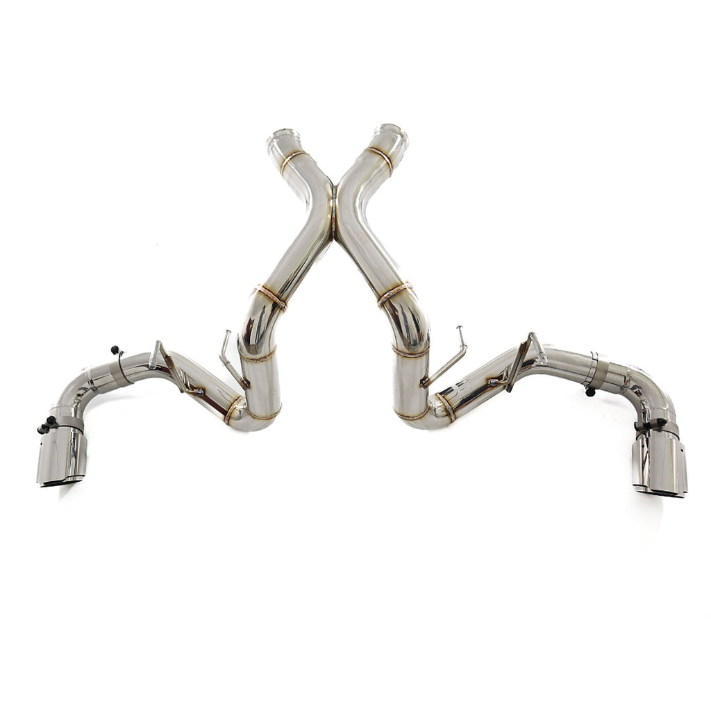 304 Stainless Performance Catback Valved Exhaust System for McLaren 570S 570GT 620R - Bull Boost Performance