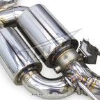 Stainless Valved Catback Exhaust System for Audi RS3 TTRS 2.5T - Bull Boost Performance
