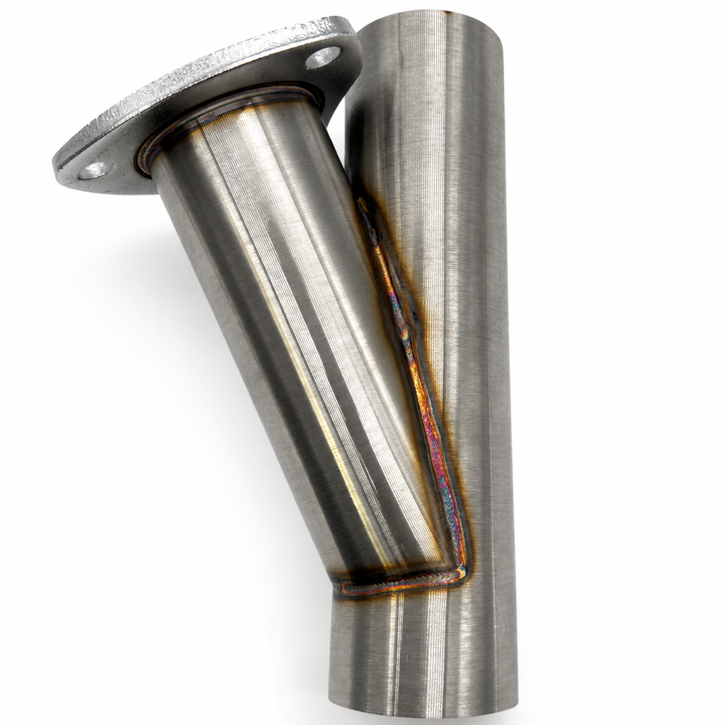3.00" Y-Pipe ONLY - Stainless Steel-Weld in - 307530-Y - Granatelli Motor Sports