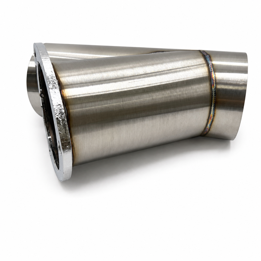4.00" Y-Pipe ONLY - Stainless Steel-Weld in - 307540-Y - Granatelli Motor Sports