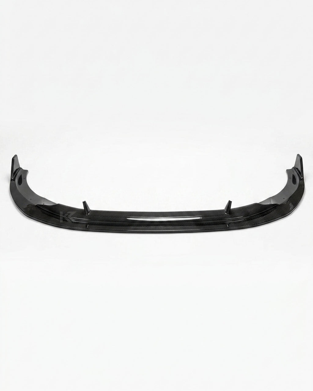 Audi A4 B9 S-Line / S4 Sedan Carbon Fiber 3D Style Front Bumper Lip Splitter Chin Spoiler 2020 - 2021