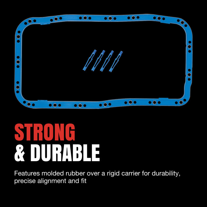 Fel-Pro Oil Pan SnapUps Included for OS 30522 T Engine Oil Pan Gasket Set PermaDryPlus rigid carrier