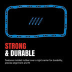 Fel-Pro Chevrolet C10 OS 30386 C Engine Oil Pan Gasket Set Blue Stripe cork-rubber