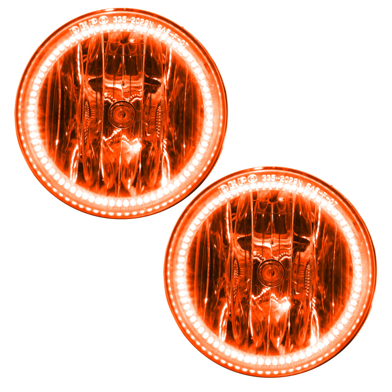 Oracle 14-15 Chevrolet Silverado 2500/3500 LED Fog Light Halo Kit - Amber