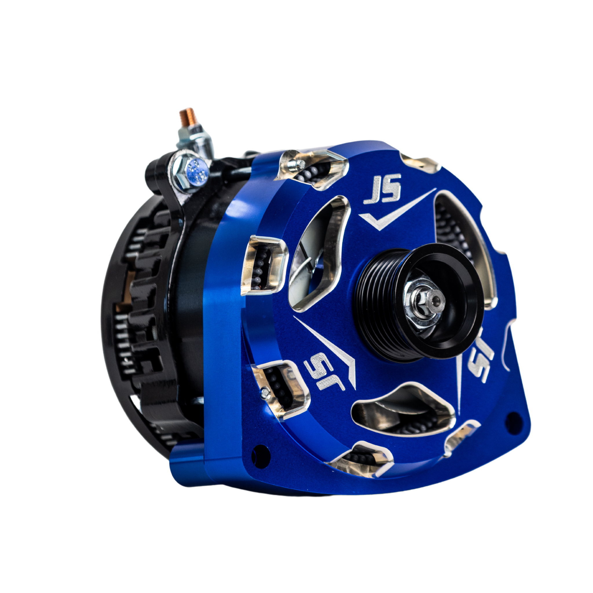 Triple Alternator Bracket Kit – 2000-2013 GM/Chevy Trucks 5.3L, 4.8L, 6.0L, 6.2L V8 (Includes 3 Alternators) by JS Alternators