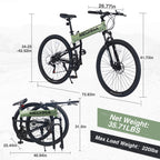 Meghna XM2 Folding Bike - 29"