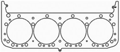 Cometic Chevy Gen1 Small Block V8 .050in MLX Cyl Head Gasket-4.220in Bore-All Pro Heads-Round Bore