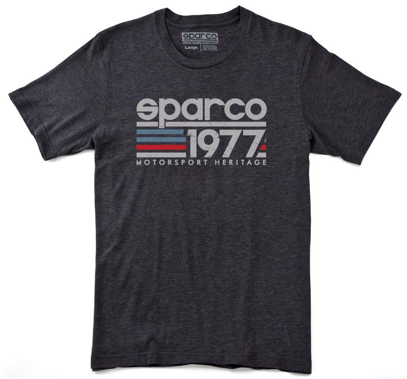 Sparco T-Shirt Vintage 77 Gry Sml