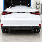 Carbon Fiber Rear Diffuser for Lexus IS250 IS300 IS350