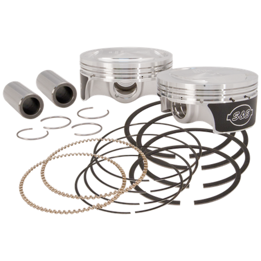 S&S Cycle 2007+ BT 3-7/8in x 4-3/8in Piston Set - Standard