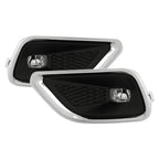 Spyder 19-23 Jeep Cherokee OEM LED Fog Lights w/Switch - Clear (FL-JC19-LED-C)
