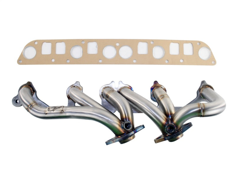 aFe Twisted Steel Header SS-409 HDR Jeep Wrangler TJ 00-06 I6-4.0L