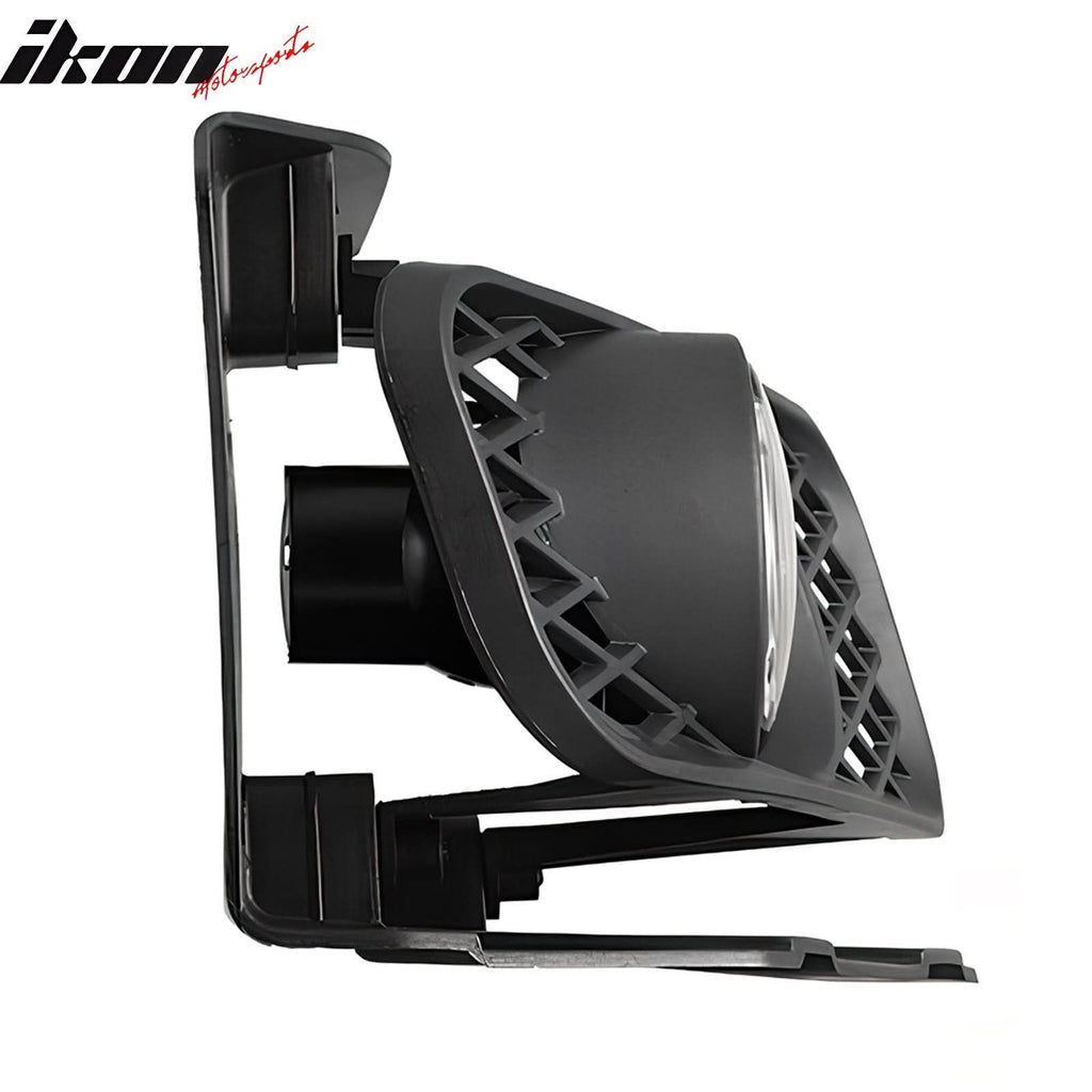 1999-2003 Ford F-150 Ring Style 2PC Projector Fog Lights Black Housing