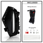 Spyder 19-21 Toyota RAV4 OEM Full LED Fog Light w/ Switch - Clear (FL-TRAV419-LED-C)