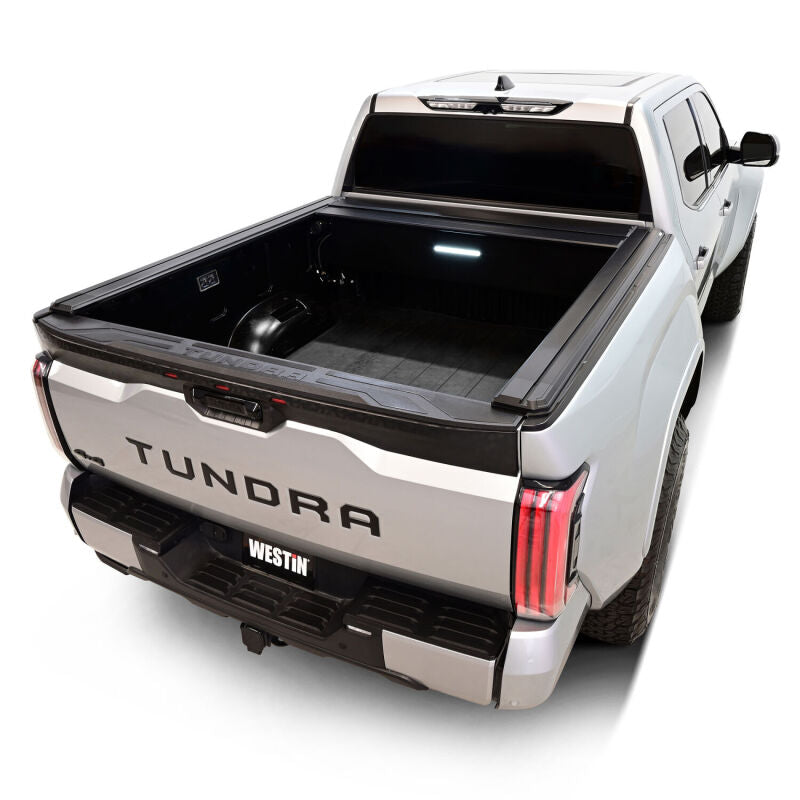 Westin 22-26 Toyota Tundra 5ft 5in. (66in.) Bed Electric Retractable Tonneau Cover - Black
