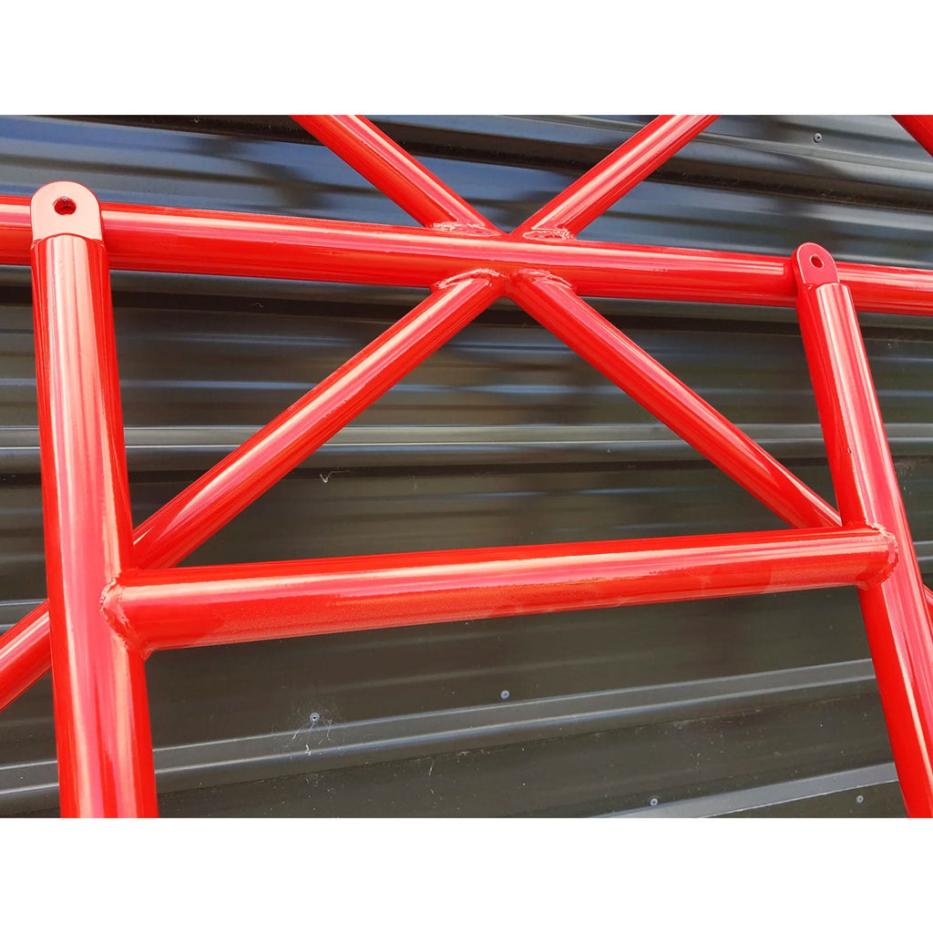 350z Bolt On 2 Piece Half Steel Roll Cage Harness Bar for Nissan Fairlady Z Z33 - Bull Boost Performance