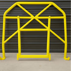 350z Bolt On 2 Piece Half Steel Roll Cage Harness Bar for Nissan Fairlady Z Z33 - Bull Boost Performance