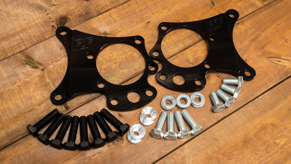 FDF RaceShop Nissan/ Infiniti 350Z/370Z G35/G37 Dual Caliper Brackets