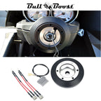 Quadro Style Steering Wheel Quick Release Short Hub Adapter For Nissan 350Z 370Z Sentra - Bull Boost Performance
