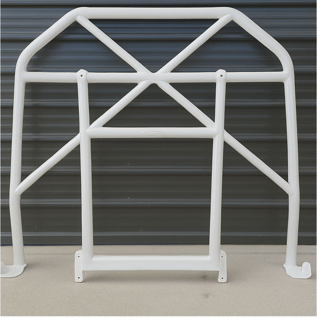 350z Bolt On 2 Piece Half Steel Roll Cage Harness Bar for Nissan Fairlady Z Z33 - Bull Boost Performance