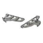 BBK Ford F150 302 5.0 1-5/8 Shorty Exhaust Headers Polished Silver Ceramic 87-95