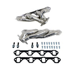 BBK Ford F150 302 5.0 1-5/8 Shorty Exhaust Headers Polished Silver Ceramic 87-95