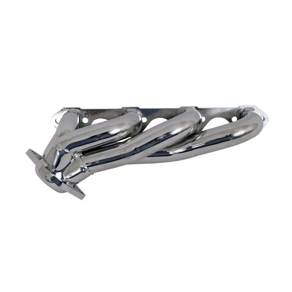 BBK Ford F150 302 5.0 1-5/8 Shorty Exhaust Headers Polished Silver Ceramic 87-95