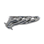 BBK Ford F150 302 5.0 1-5/8 Shorty Exhaust Headers Polished Silver Ceramic 87-95