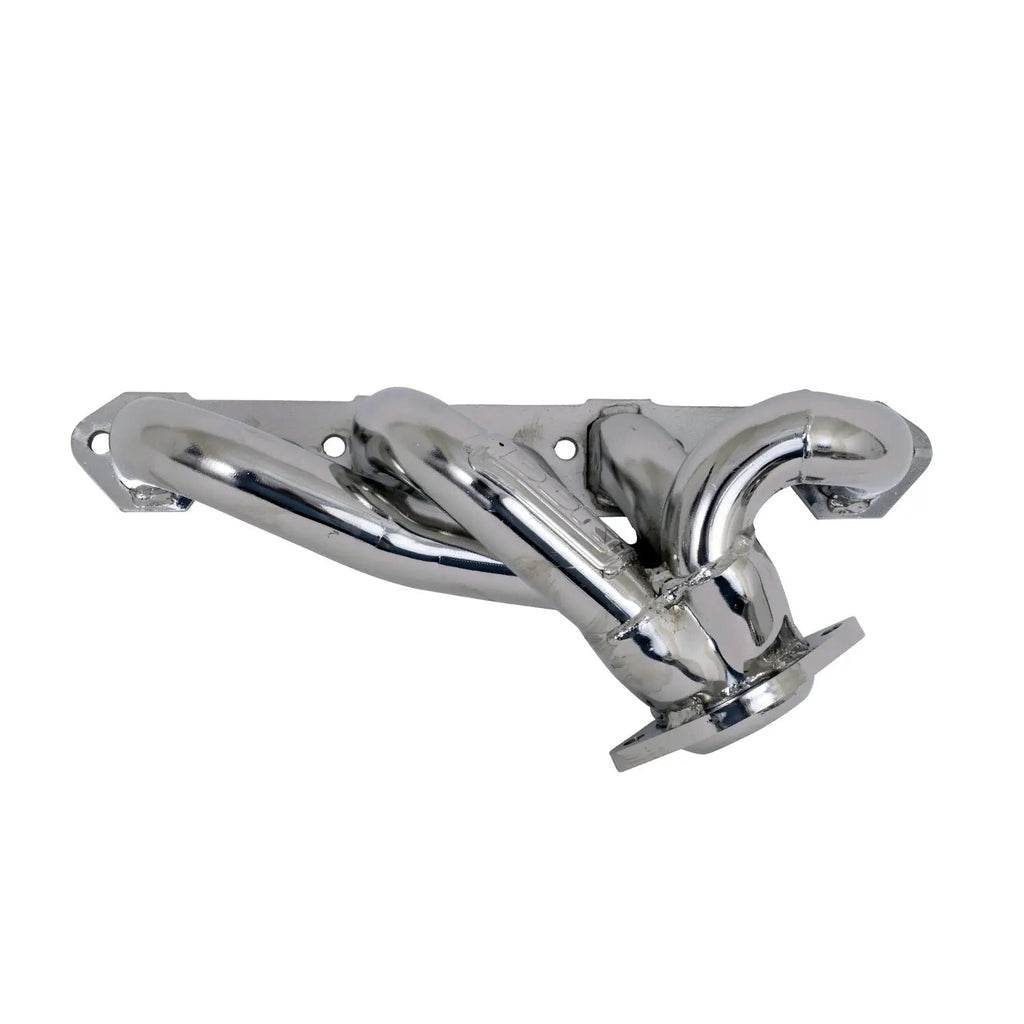 BBK Ford F150 302 5.0 1-5/8 Shorty Exhaust Headers Polished Silver Ceramic 87-95