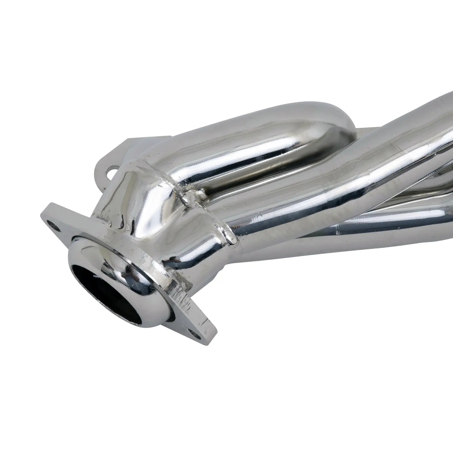 BBK Ford F150 302 5.0 1-5/8 Shorty Exhaust Headers Polished Silver Ceramic 87-95