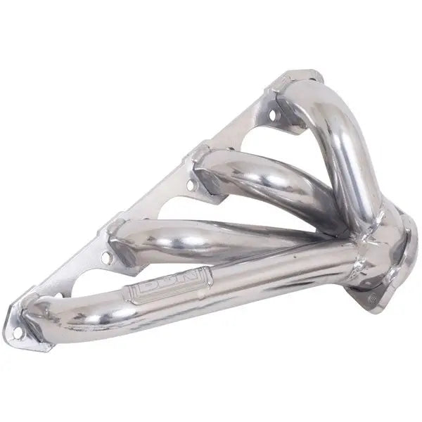 BBK Ford F150 351 5.8 1-5/8 Shorty Exhaust Headers Polished Silver Ceramic 87-95