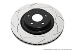 DBA 07-13 Honda Fit/Jazz Rear T2 Slotted Street Series Rotor