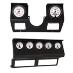 Autometer Phantom II Direct Fit Dash Kit 87-96 Jeep Wrangler YJ (Tach/MPH/FL/OilP/WTMP/VLT/TRNS)
