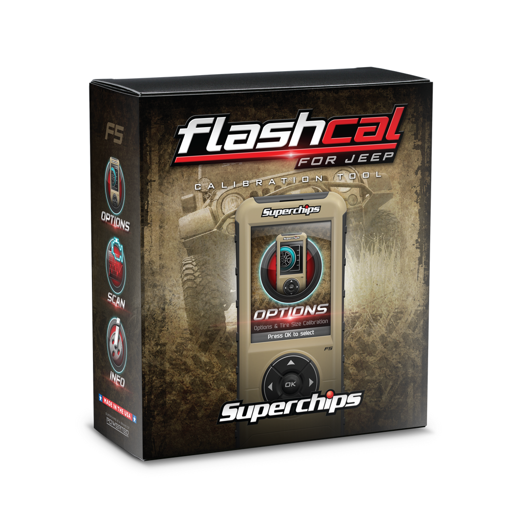 Flashcal F5 for 2018-2024 Jeep Wrangler JL