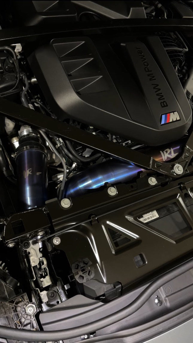 IRL BMW G8x Titanium Front Mount Intakes