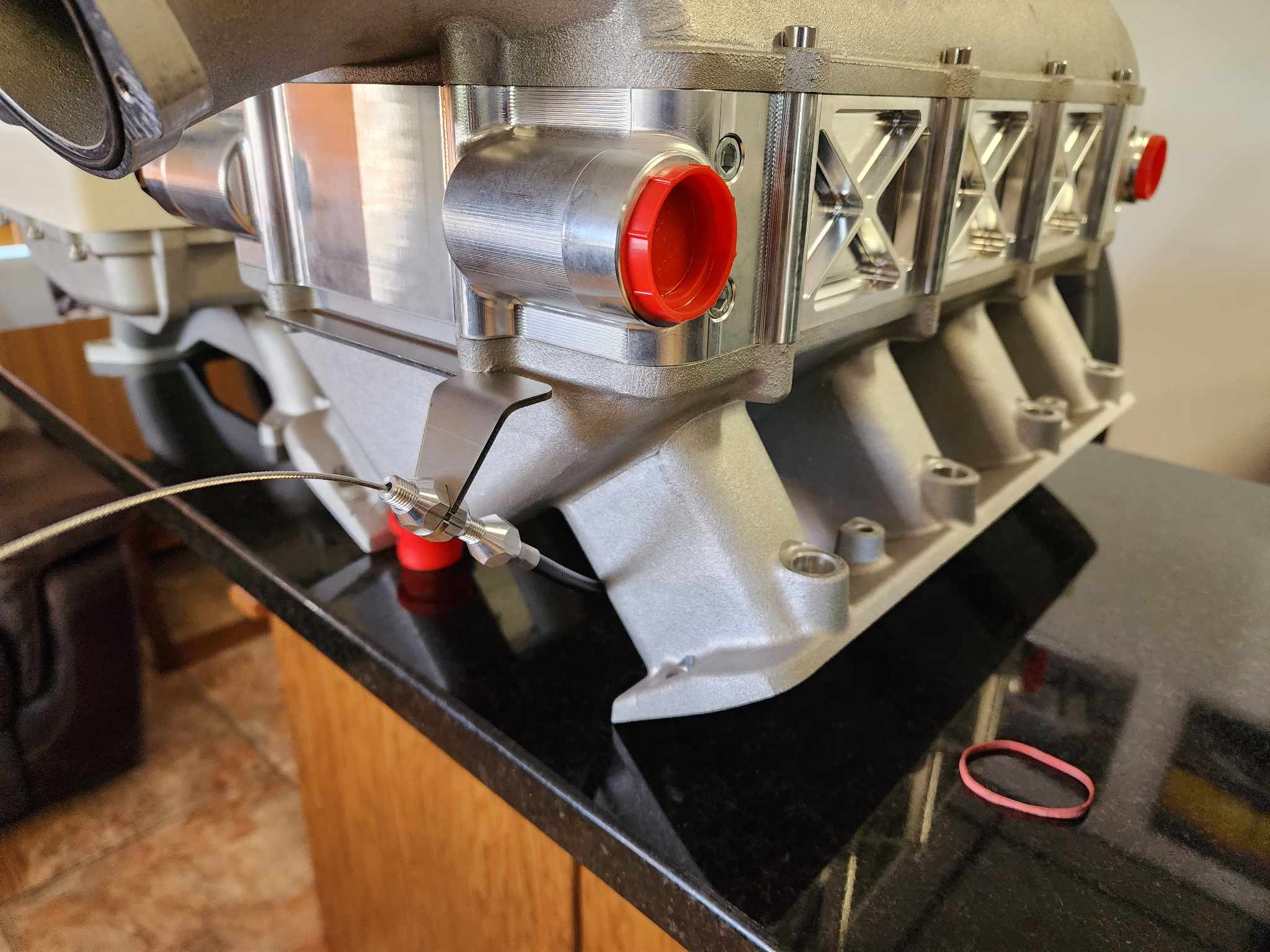 Throttle Cable Bracket For Texas Speed Intercooler Intakes By Tick Performance