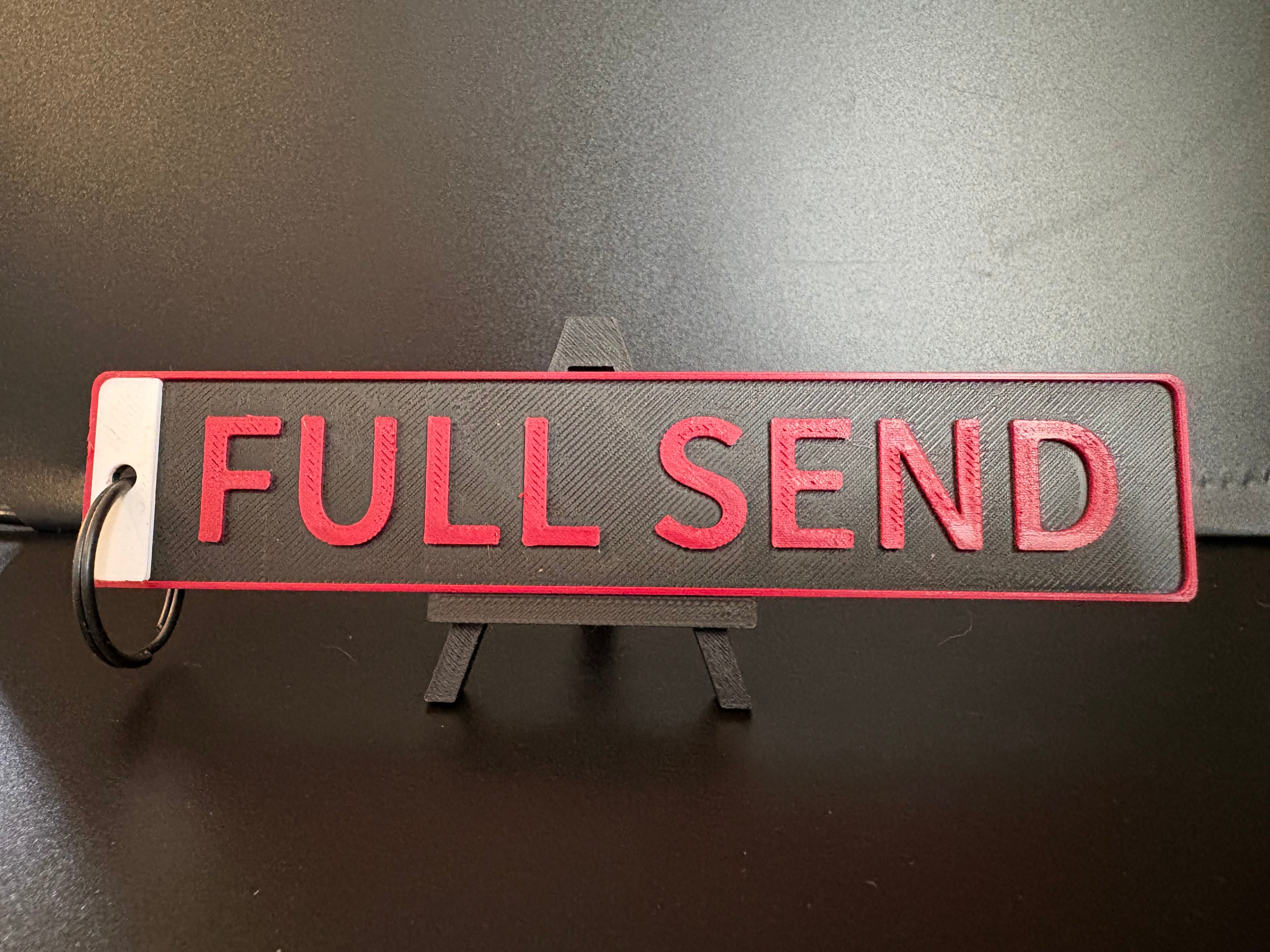 Custom Drag Racing Parachute Tag