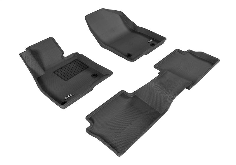 3D MAXpider 14-18 Mazda 3 Kagu Black Full Set