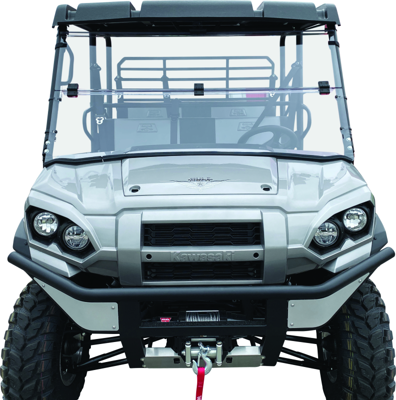 QuadBoss 16-22 Kawasaki KAF820 Mule Pro-DX Windbreak Folding Windshield