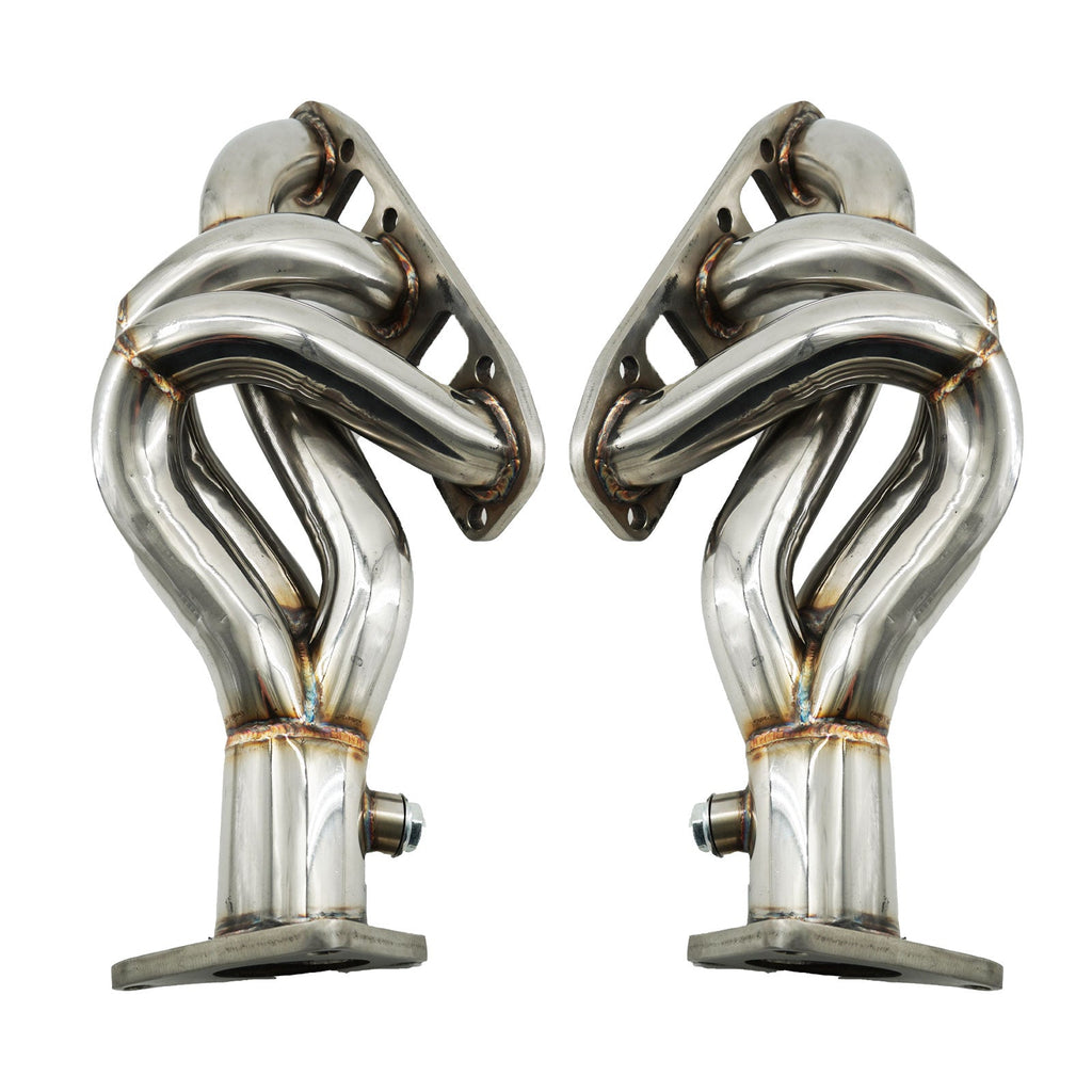 Hi Flow Exhaust System Headers Shorty Tubes for 08+ 350Z 370Z G37 VQ35HR VQ37HR - Bull Boost Performance