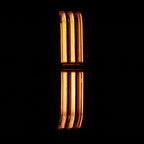 AlphaRex 24-25 Toyota Tacoma NOVA-Series LED Prismatic Tail Lights - Black