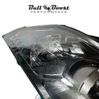 LED DEPO Pair Bi-Xenon Black Projector Headlights DOT/SAE For 2003-2009 Nissan 350z - Bull Boost Performance