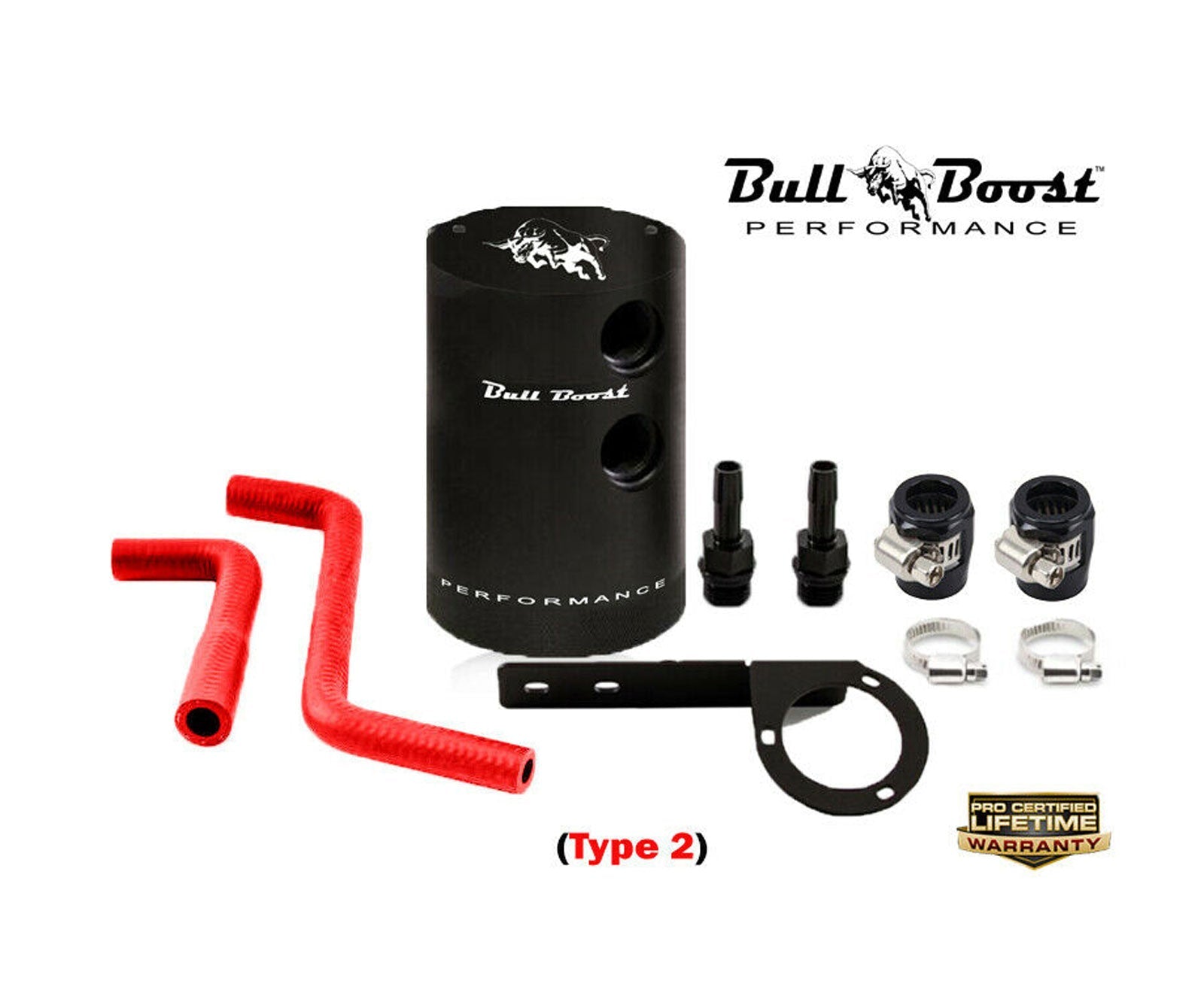 2005-2010 Dodge Charger & 300C 6.1L Engine Oil Catch Can Kit System - Bull Boost Performance